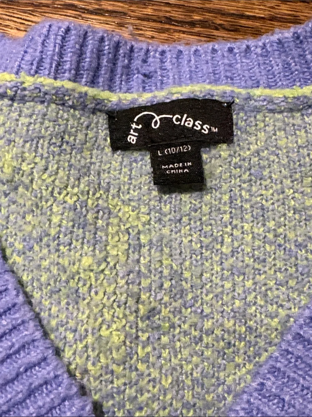 Art Class girls flower cardigan
